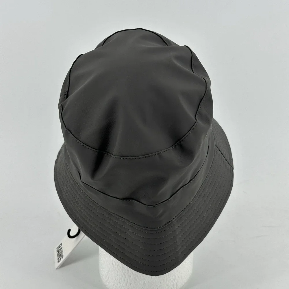 RAINS Gray Bucket Hat Ne Size Unisex New Fishing Boating Golf NWT